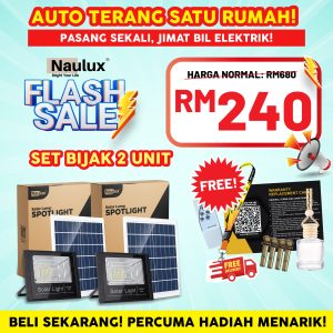 LAMPUSOLAR SPOTLIGHT SET BIJAK 2 PCS